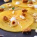 Carpaccio de caqui persimon con frutos secos