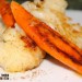 Coliflor con zanahorias y chat masala