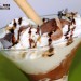 Copa de helado de chocolate al Calvados