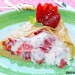 Crêpes rellenos de fresas y mascarpone