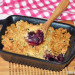 Crumble de cerezas