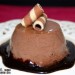 Flan de chocolate