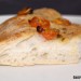 Focaccia de tomatitos, orégano y ajo