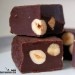 Fudge de chocolate y avellanas