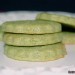 Galletas de té matcha