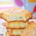 Galletas de almendras y queso crema