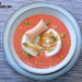 Gazpacho con mozzarella de búfala y vinagreta de frutos