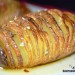 Patatas Hasselback con ajo y clavo