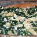 Lasaña de espinacas y piña