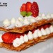 Milhojas de fresas y mascarpone