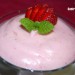 Mousse de fresa ligera
