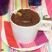 Mug cake de chocolate y plátano