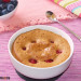 Mugcake de frutos rojos sin gluten