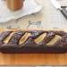 Pan de plátano con chocolate