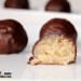 Panellets de coco y chocolate