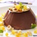 Panna Cotta de chocolate con naranja confitada