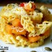 Pasta con calabaza al curry
