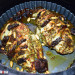 Pechuga de pollo asada con shiitake y piñones