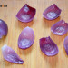 Pétalos de cebolla morada