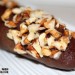 Plátano helado con chocolate y nueces