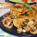 Pollo mariposa al horno, con champiñones y especias bah