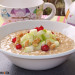 Porridge de café con manzana
