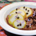 Porridge de chocolate, romero y jengibre