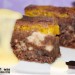 Pudin de chocolate y naranja hecho en microondas