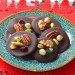 Receta fácil de Mendiants de chocolate para Navidad