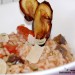 Risotto de berenjenas y tomate natural
