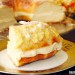 Roscón de Reyes con crema y manzana