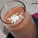 Smoothie de plátano, cacao y anacardos