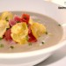 Sopa de castañas y jamón