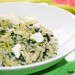Receta griega de arroz con espinacas y eneldo
