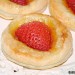 Tartaleta de fresas con mermelada de naranja