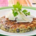 Receta de tortilla con cebolla, jengibre y cilantro