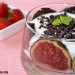 Yogur con higos y chocolate negro