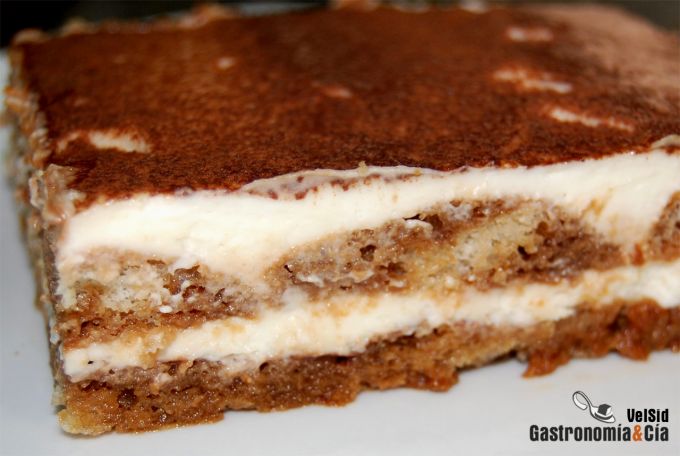 Tiramisú fácil