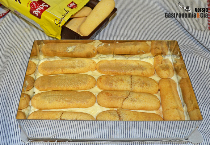 Tiramisú sin gluten. Receta casera