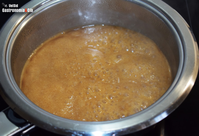 Toffee o salsa de caramelo vegana