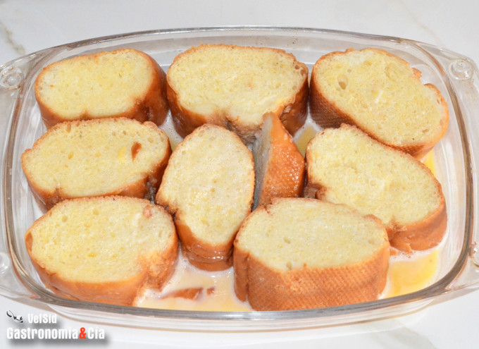 Torrijas a la plancha y freidora de aire