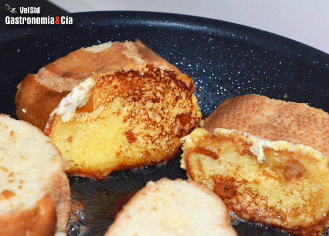 Torrijas a la plancha y freidora de aire