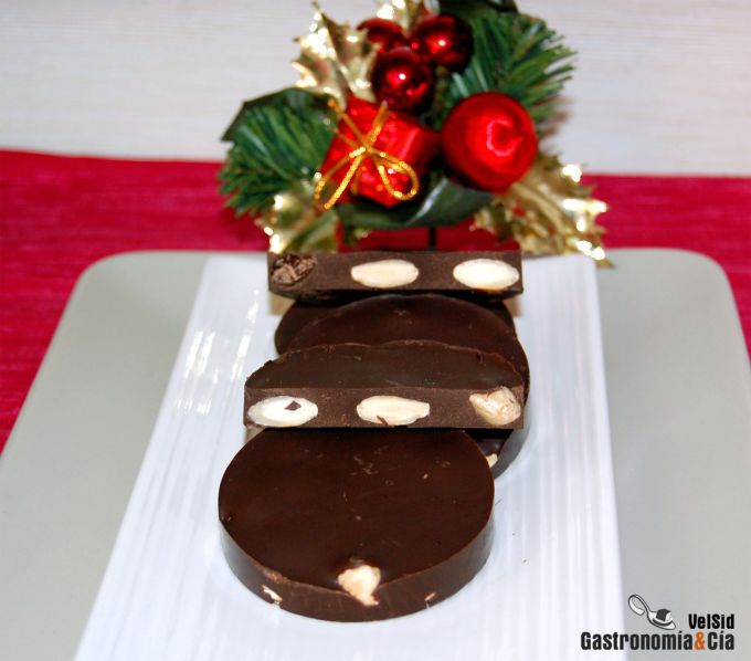 Torta de chocolate y almendras