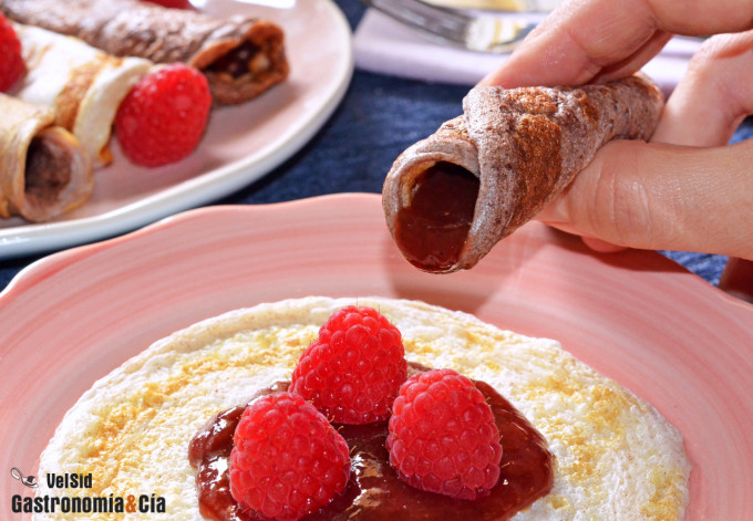 Tortitas de canela y cacao (sin harina)