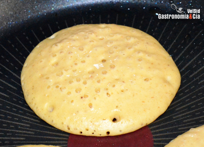 Tortitas de plátano y multicereales