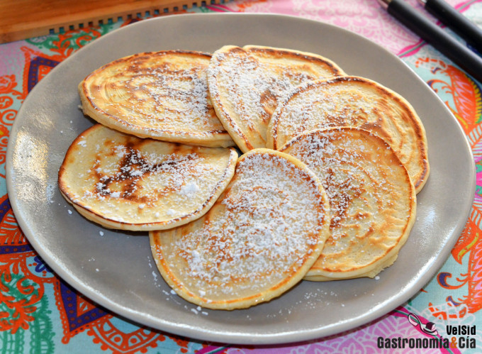 Pancakes o tortitas rellenas de Nutella, la receta más 