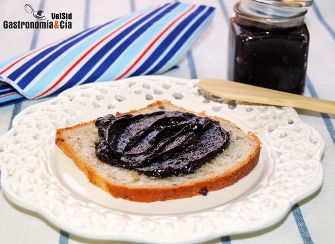 Crema de chocolate con aceite de oliva y sal