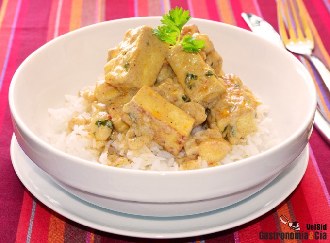 Curry de tofu