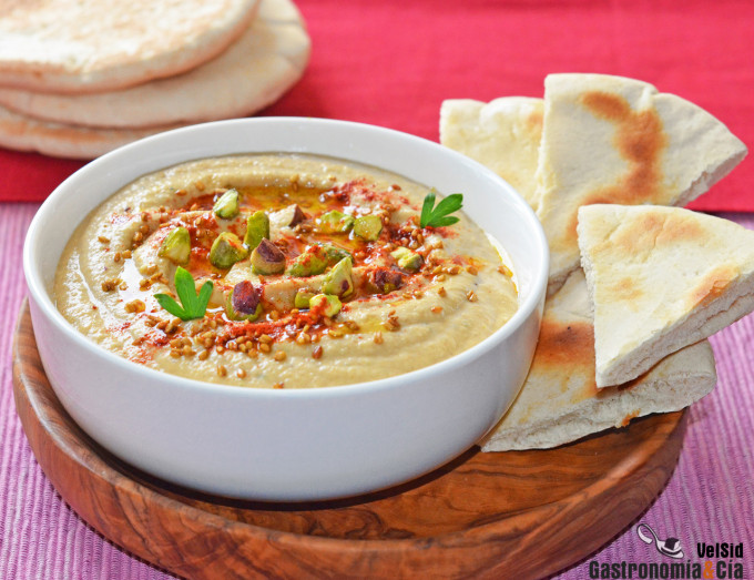 Receta de hummus suave de calabacín