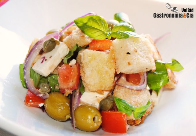 Receta de Panzanella
